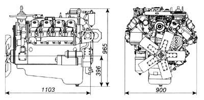 Двигатель КАМАЗ 740.10 характеристики