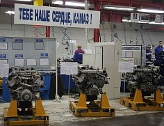 Производство двигателей КАМАЗ